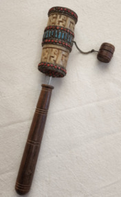 Image of hand-held prayer wheel