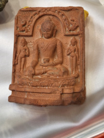 Image of tsatsa of Shakyamuni Buddha
