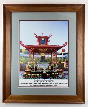 Image of Jade Buddha at Phap Vuong Monastery