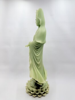 Side of Quan Yin statue
