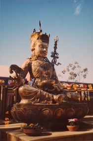 Photograph (item) - Set of photographs of the Padmasambhava statue, c2003