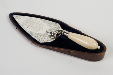 Ceremonial object - Commemorative Trowel, C1857