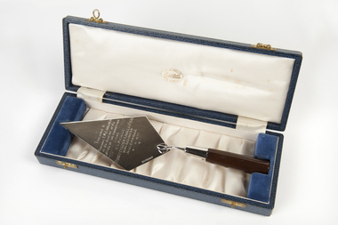 Ceremonial object - Silver Commemorative Trowel, c1957