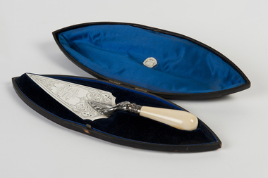 Ceremonial object - Commemorative Trowel, Circa 1872