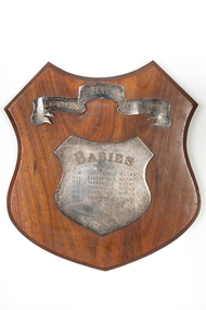 Shield, Zenee Calisthenic Competitions, Circa 1933