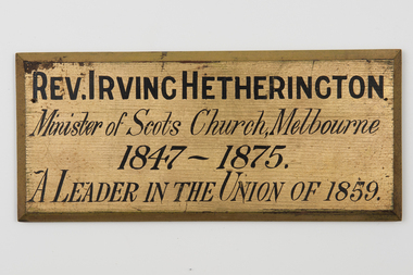 Plaque, c1875