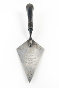 Ceremonial object - Commemorative Trowel, c1918