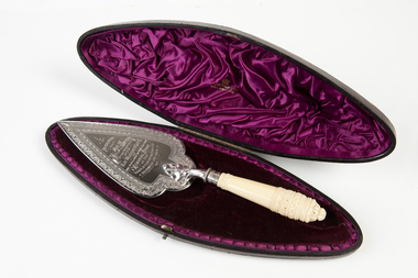 Ceremonial object - Commemorative Trowel, c1889