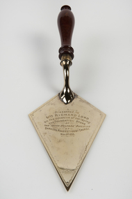 Ceremonial object - Commemorative Trowel, c1935