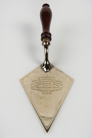 Ceremonial object - Commemorative Trowel