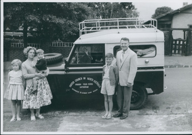 Photograph, Thomas Verrier & family, 1962