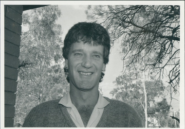 Photograph, St Philip's College Alice Springs - Principal Chris Tudor & Deputy Principal Chris Eldridge, 09/1986