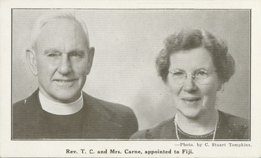 Photograph, Rev. T.C. Carne, 1948-51