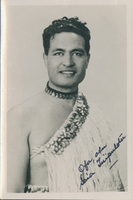 Photograph, Saia Tuipulotu, 1952
