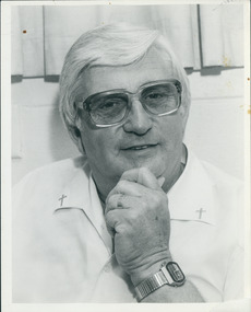 Photograph, John E. Blacker, 10/07/1985