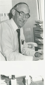 Photograph, Rev. Warren Clarnette, Editor of Church & Nation, 24/09/1986