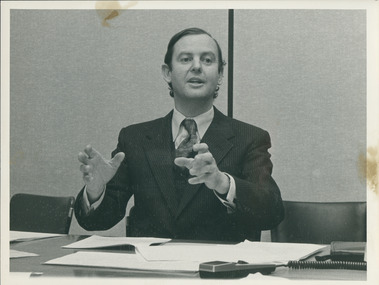 Photograph, Hugh Morgan, 1984