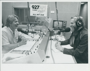 Photograph, Paul Moore: Pilot of the Airwaves, 1985