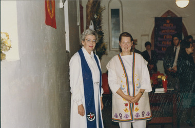 Photograph, Margaret Watson & Ann Drummon, 08/1984