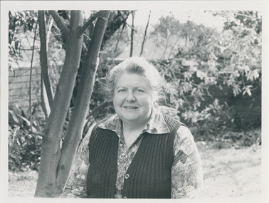 Photograph, Freda Whitlam, Moderator-elect NSW Synod, 1984