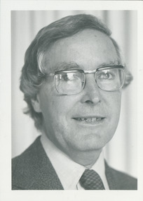 Photograph, Rev. Professor Robert Anderson, (1) 1977; (2) 1984