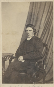 Photograph, Rev. Charles Same/Sane, Undated c.1870