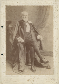 Photograph, Rev. Dr John Meiklejohn, first Moderator-General of the Presbyterian Church of Australia, 1901