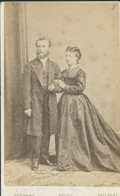 Photograph, Rev and Mrs RM Hunter Wes Meths, Undated c.1869