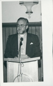 Photograph, Reverend Bob Ower, 1985