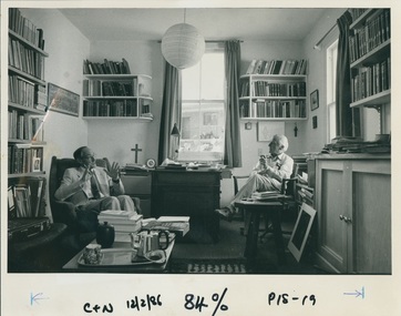 Photograph, Reverend Professor Davis McCaughey, 1986