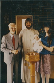Photograph, Baptism of Amanda Hope Keane, 1984