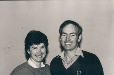 Photograph, Rev. Kevin and Mrs. Christine Cranwell, 02/1988