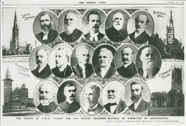 Newspaper cutting, 15 April 1899