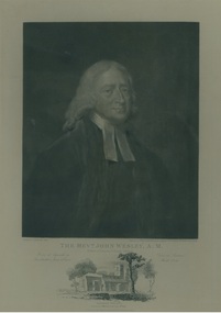 Mezzotint Engraving, The Revd. John Wesley A.M