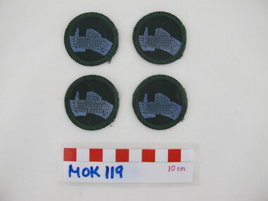Badge - Merit Badges, 3rd Class Social Merit badge