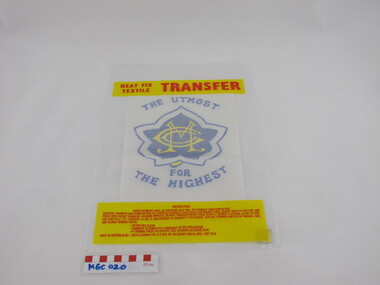Symbol, Methodist Girls Comradeship transfer