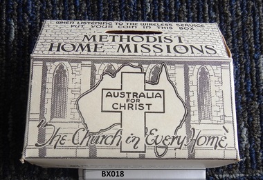 Giving box, Methodist Home Missions