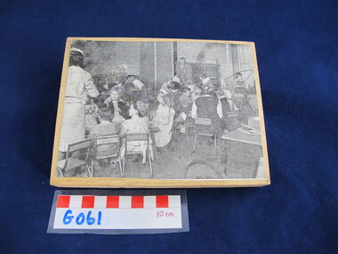 Printing block, c1950