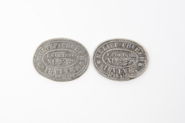 Communion token, c1840