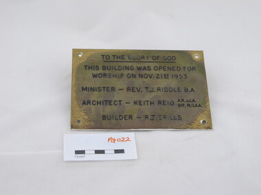 Plaque - Wall plaque