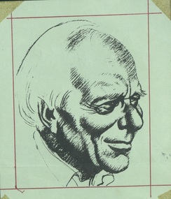 BW pen drawing, Undated