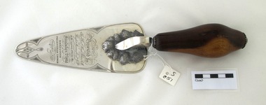 Ceremonial object - Commemorative Trowel, c1865