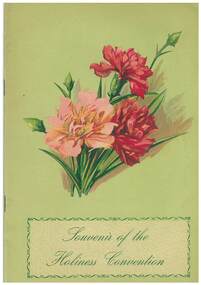 Program, Souvenir of the Holiness Convention, 1938