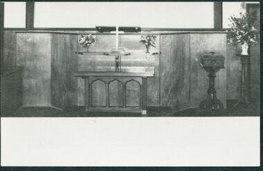 Photograph - B&W Photograph, Sale Methodist Church c1960, undated c.1965