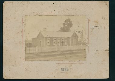 Photograph - B&W Photograph mounted on card, Sale Methodist Church, undated