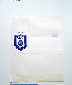 Document - Methodist Order of Knights, The Vigil postal template