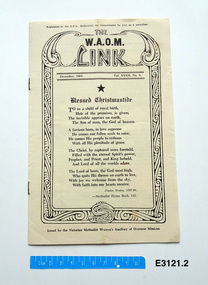 Pamphlet - Periodical, Spectator Publishing Co Pty Ltd, The W.A.O.M. Link December 1961