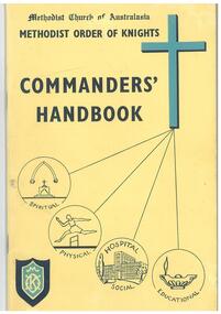 Book - Handbook, Methodist Department of Christian Education, Methodist Order of Knights Commanders' Handbook, 1957