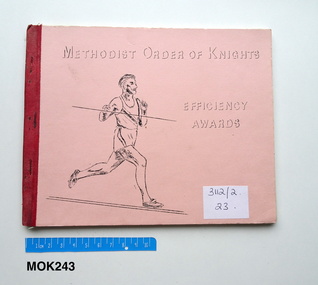 Book - Handbook, Court Loyal Crusader, Methodist Order of Knights efficiency awards