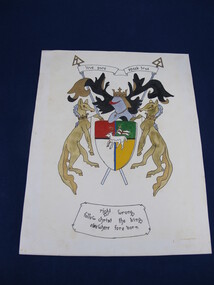 Work on paper - MOK heraldry